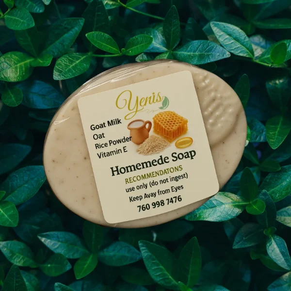 Natural Calendula, Honey, and Vitamin E Soap